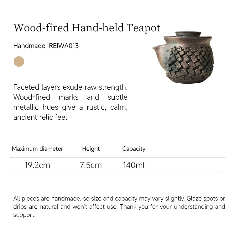 Wood-fired Hand-held Teapot