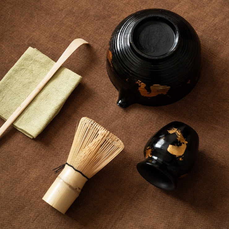 ジラン抹茶碗セット – 日本の茶道の完全なキット