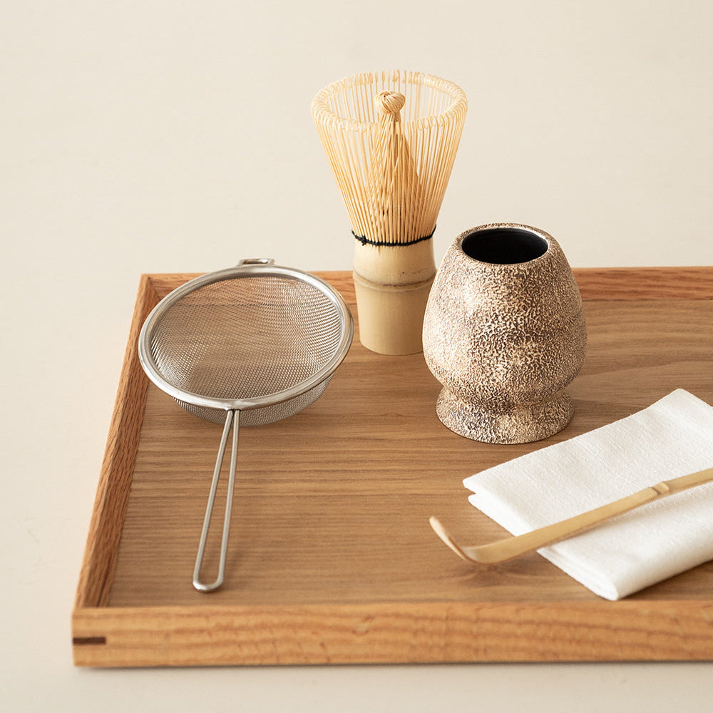 Shimmer Matcha Whisk Set(Stone Vein)