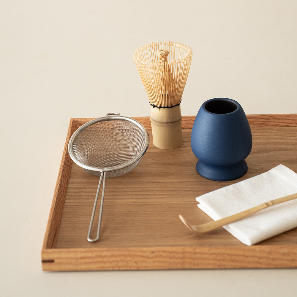 Shimmer Matcha Whisk Set(Cobalt Blue)