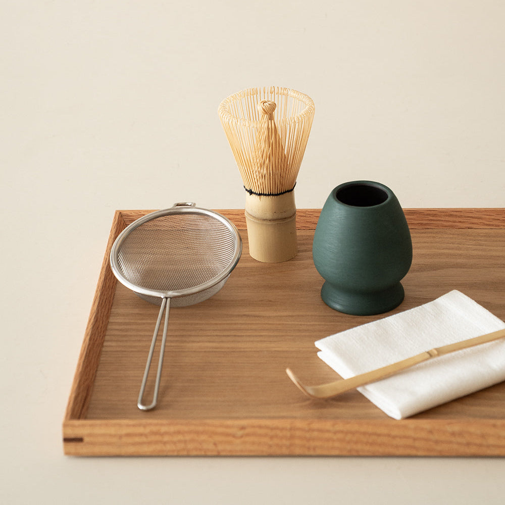 Shimmer Matcha Whisk Set(Turquoise Green)