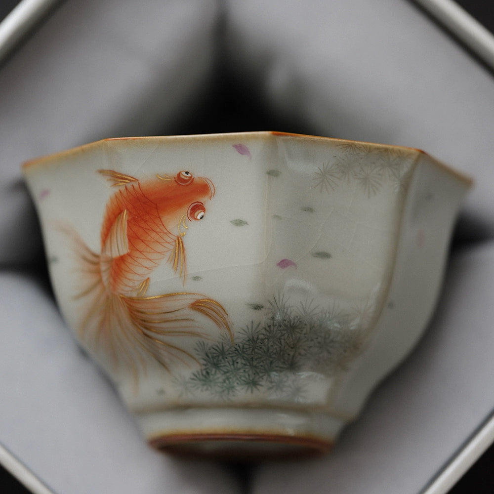 Tasse à thé en céramique bleu ciel Ru