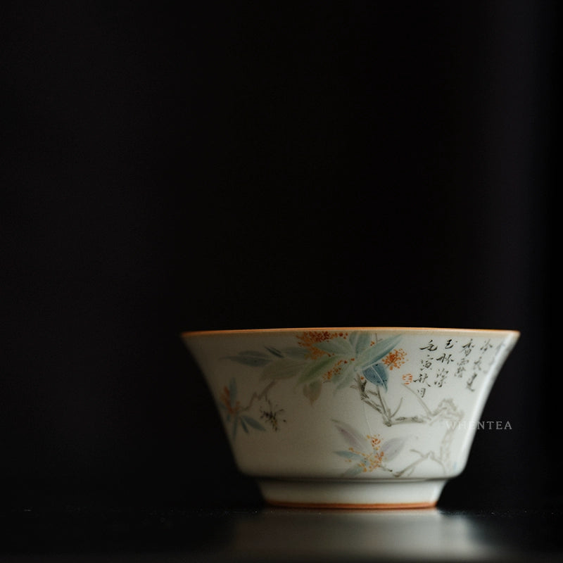 Tasse à thé en céramique bleu ciel Ru