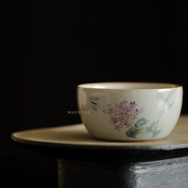 Tasse à thé en céramique bleu ciel Ru