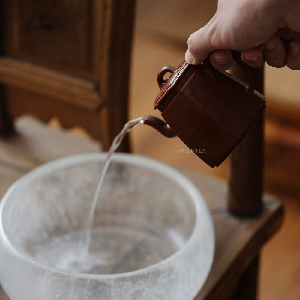 オールド チューニ 六角井桁紫沙ティーポット