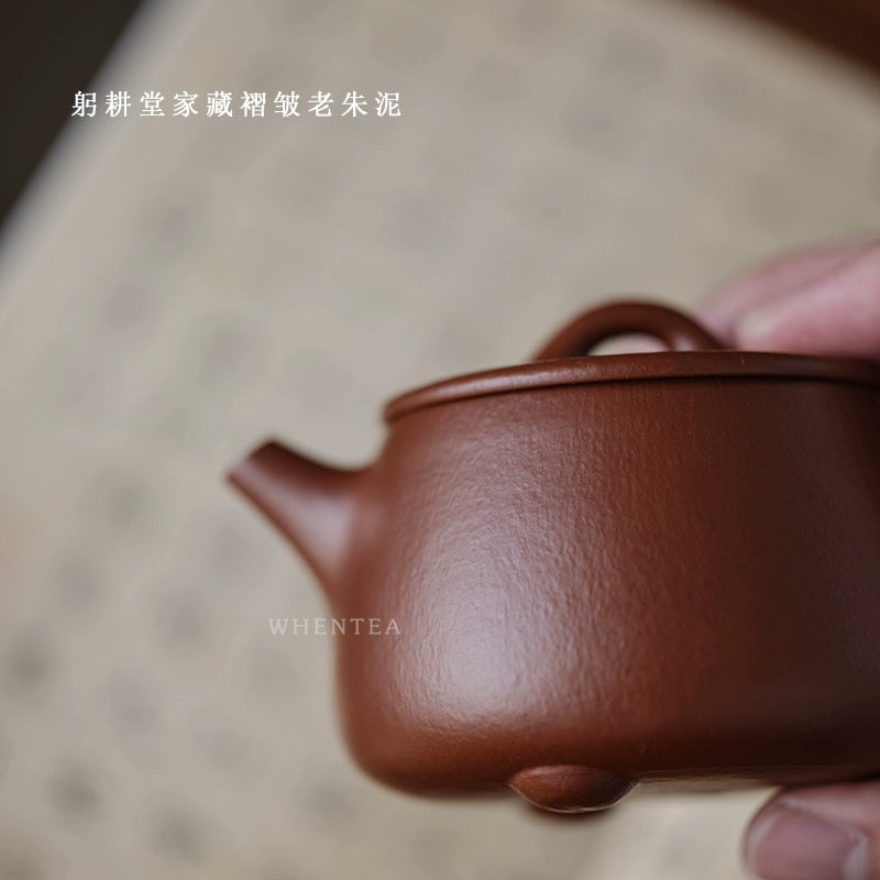 昭庄古朱二高石ピャオズィシャ ティーポット