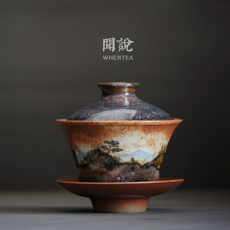 Nuages brûlés par le feu Design Gai Wan