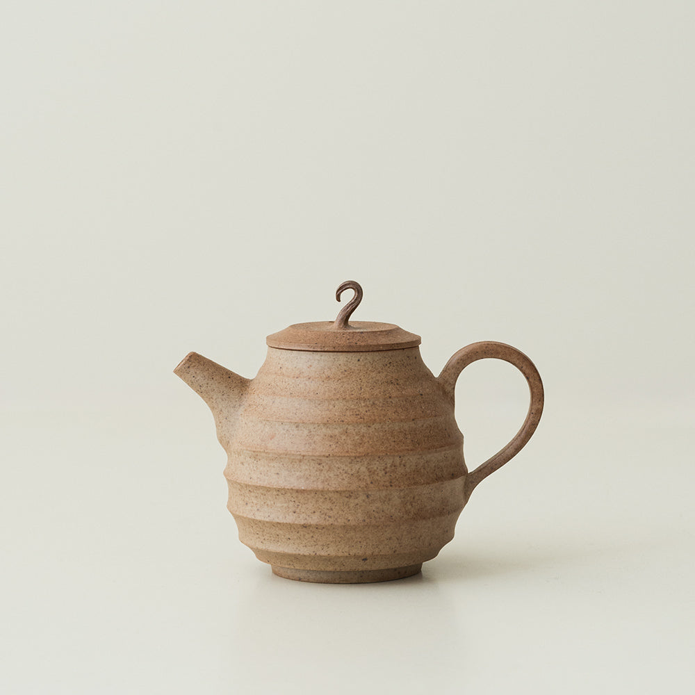 Wood-Fired Gourd Teapot