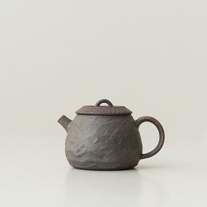 薪焼き雲型ティーポット