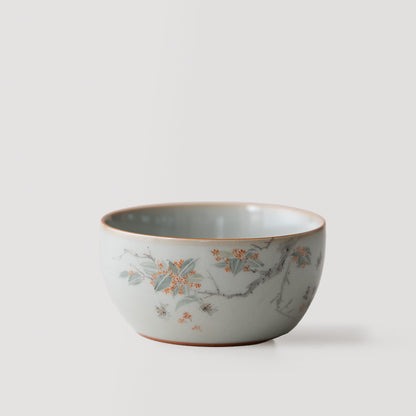 Tasse à thé en céramique bleu ciel Ru