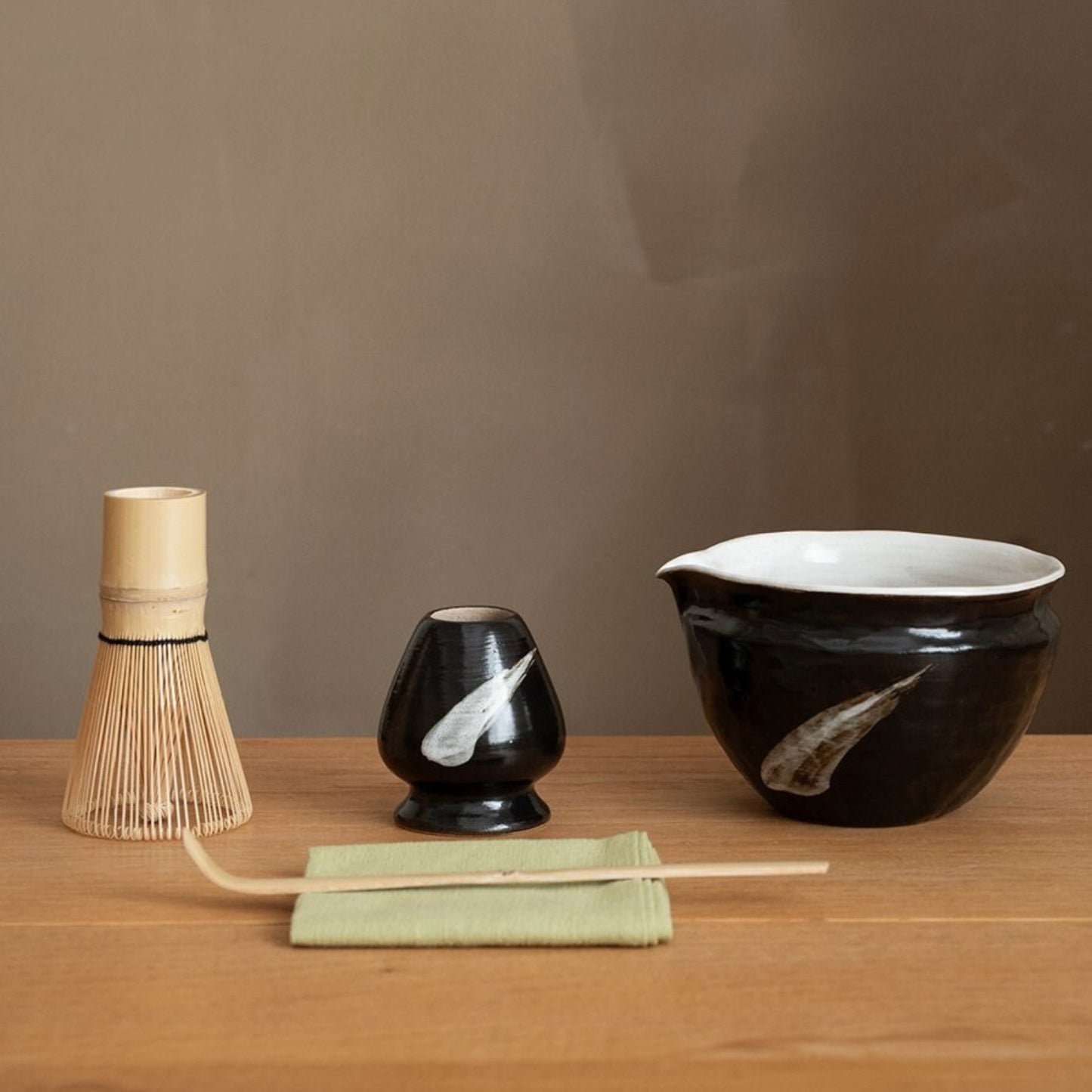Ensemble de fouets à matcha WUSEI – Kit complet pour la cérémonie du thé japonaise
