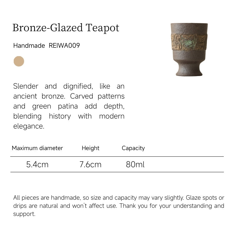Bronze-Glazed Teapot