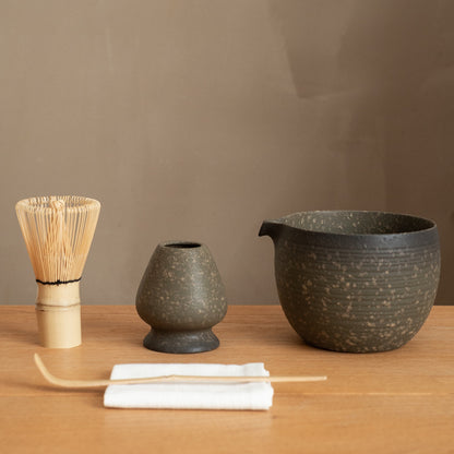 Temper Matcha Set（Sea Reef Stone Glaze）