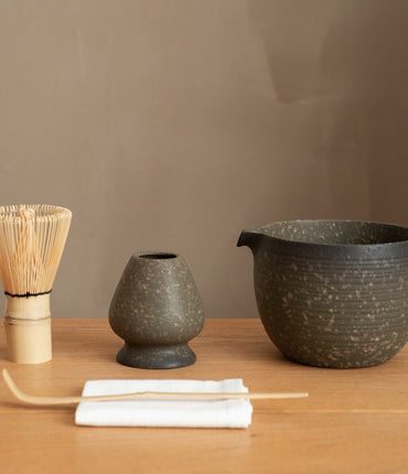 Temper Matcha Set（Sea Reef Stone Glaze）