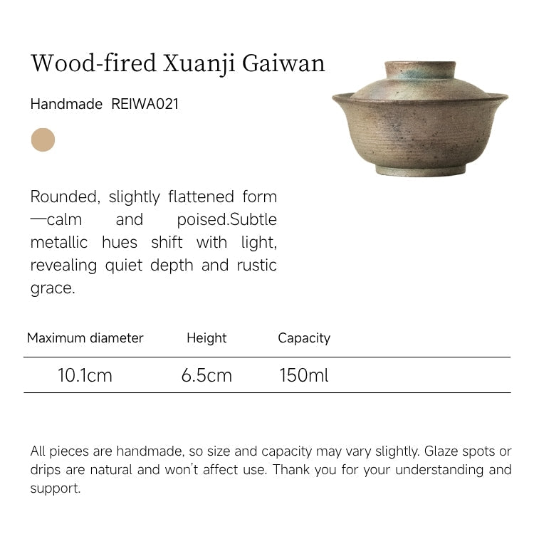 Wood-fired Xuanji Gaiwan