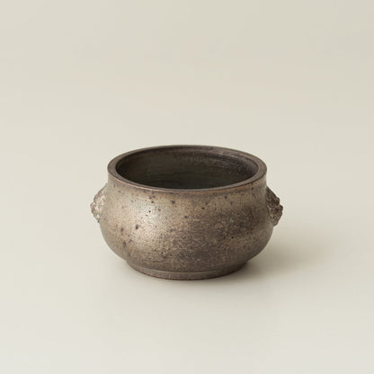 Wood-Fired Lion Incense Burner