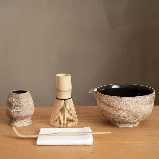 Shimmer Matcha Whisk Set(Stone Vein)