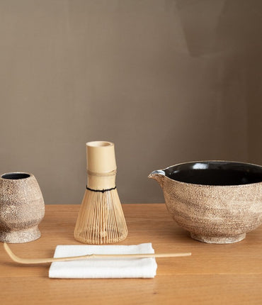 Shimmer Matcha Whisk Set(Stone Vein)