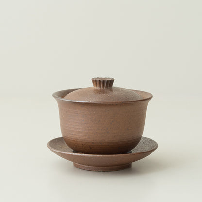 Wood-Fired Lidded Bowl