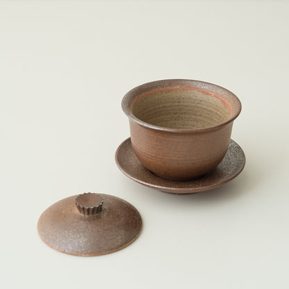 Wood-Fired Lidded Bowl