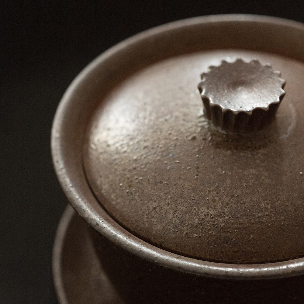 Wood-Fired Lidded Bowl