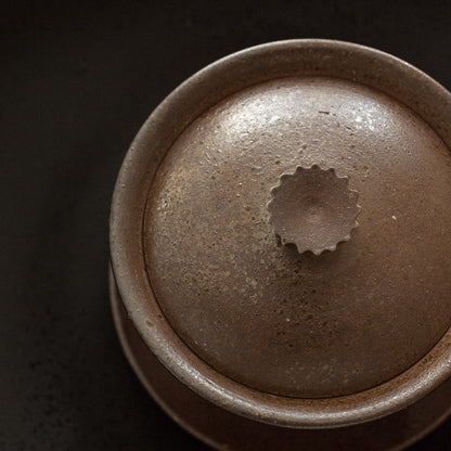 Wood-Fired Lidded Bowl