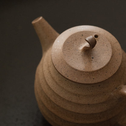 Wood-Fired Gourd Teapot