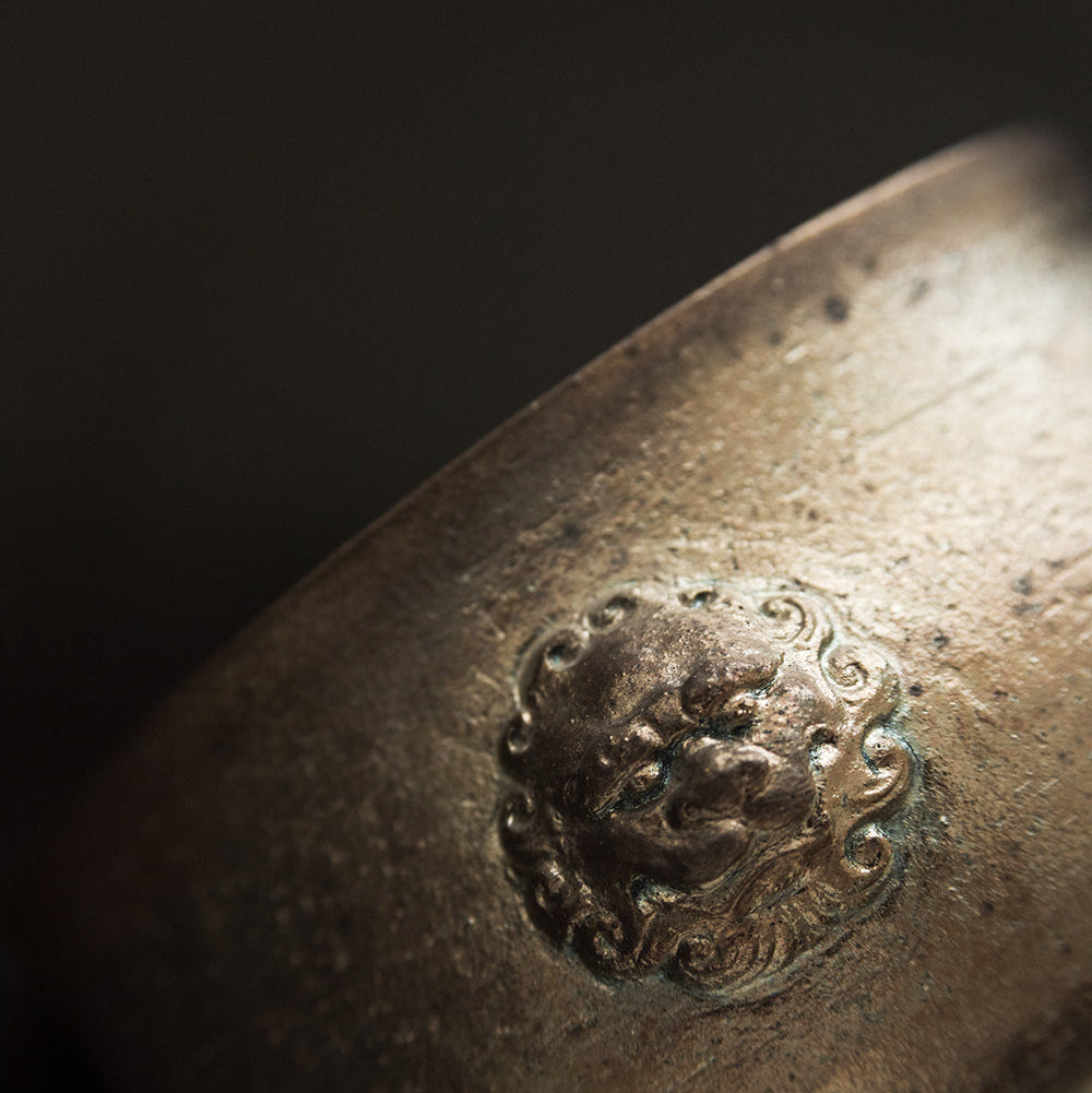 Wood-Fired Lion Incense Burner