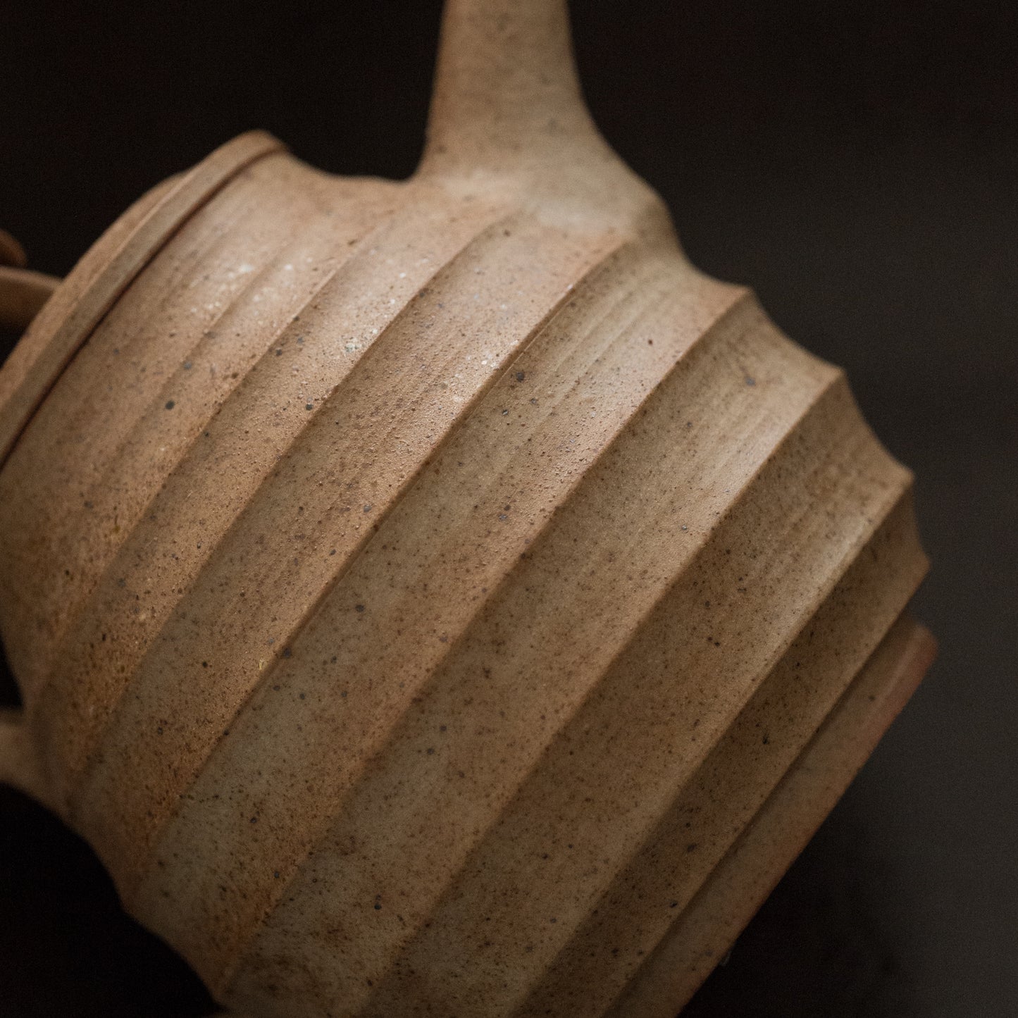 Wood-Fired Gourd Teapot