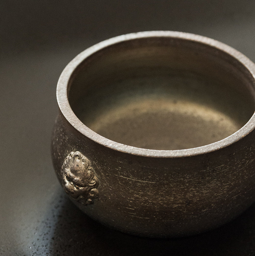 Wood-Fired Lion Incense Burner