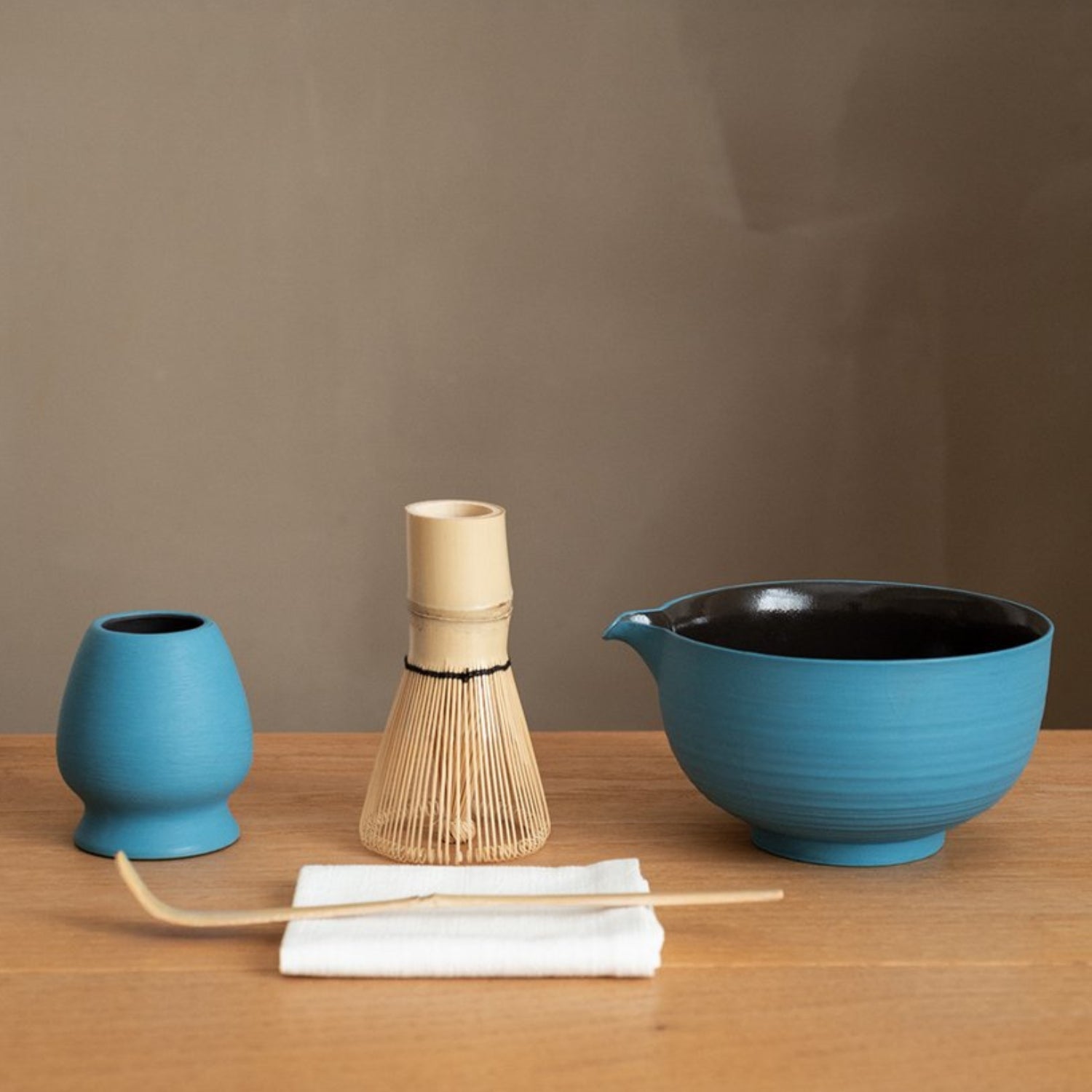 Shimmer Matcha Whisk Set(Clear Sky Blue)