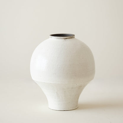 粉引わびさび花瓶