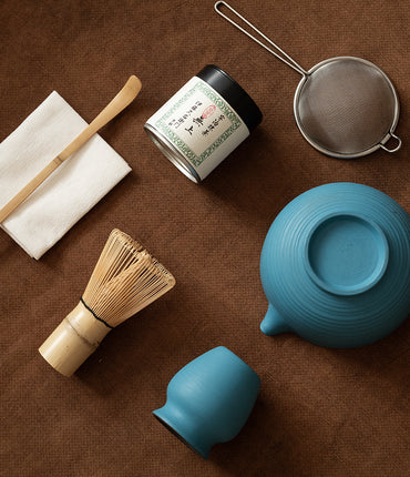 Shimmer Matcha Whisk Set(Clear Sky Blue)