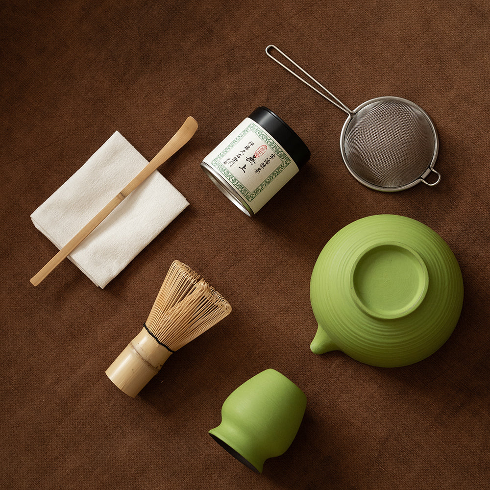 Shimmer Matcha Whisk Set(Matcha Green)