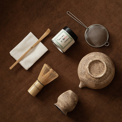 Shimmer Matcha Whisk Set(Stone Vein)