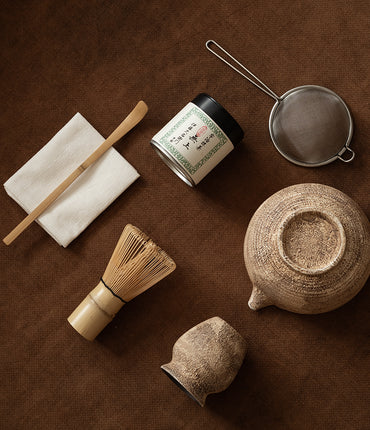 Shimmer Matcha Whisk Set(Stone Vein)