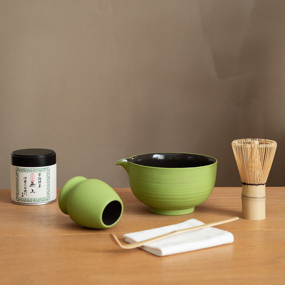 Shimmer Matcha Whisk Set(Matcha Green)