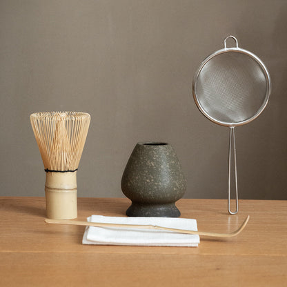 Temper Matcha Set（Sea Reef Stone Glaze）