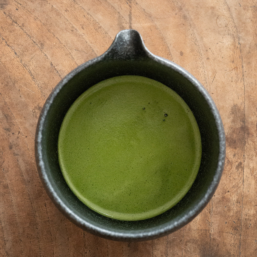 Temper Matcha set（Black Stone Glaze）