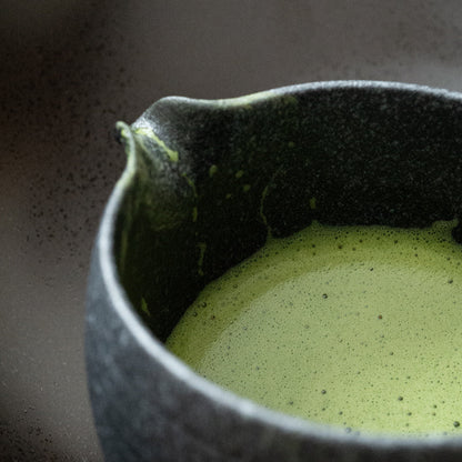 Temper Matcha set（Black Stone Glaze）