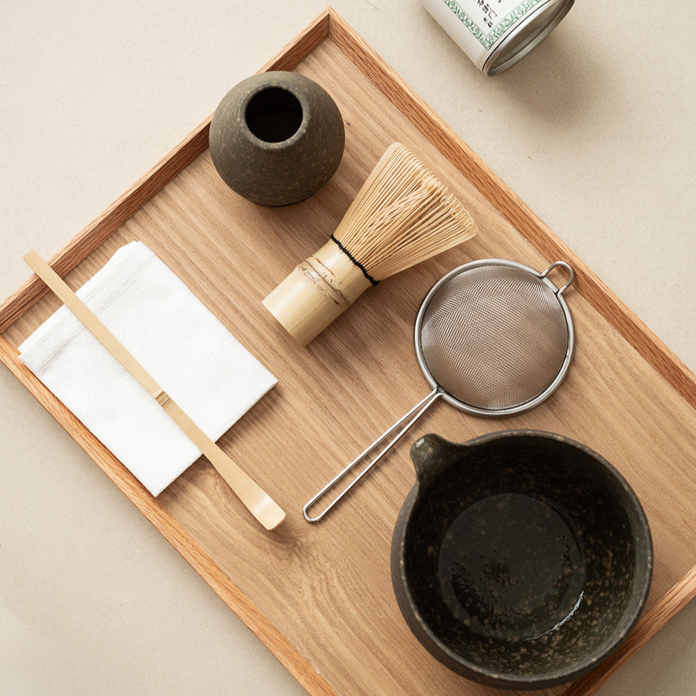 Temper Matcha Set（Sea Reef Stone Glaze）