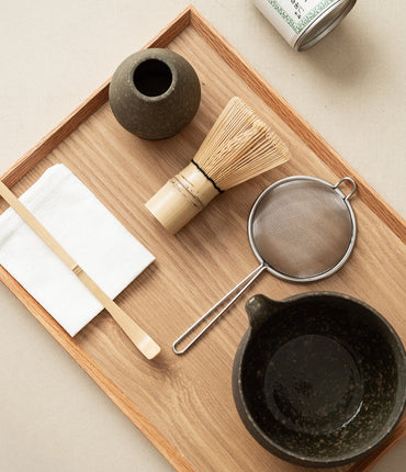 Temper Matcha Set（Sea Reef Stone Glaze）