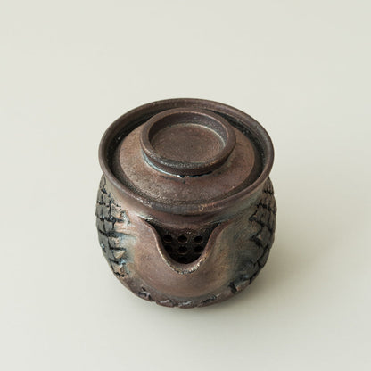 Wood-fired Hand-held Teapot