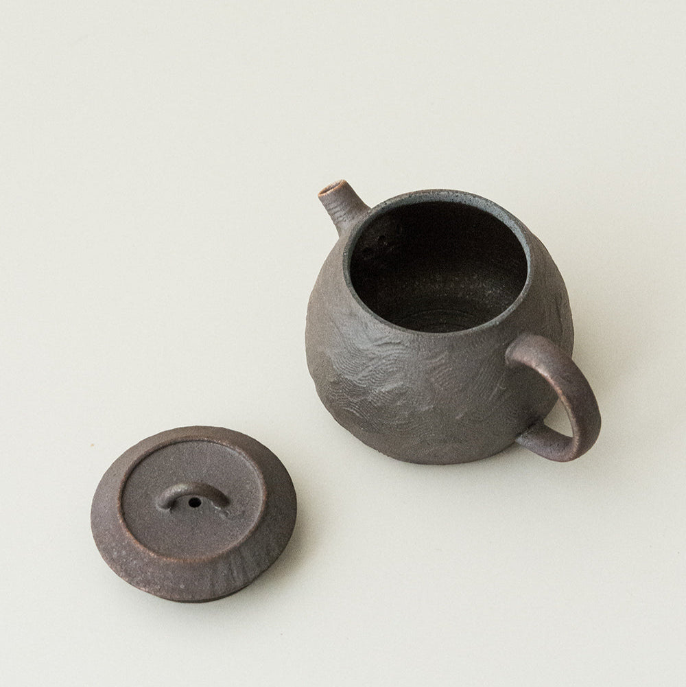 薪焼き雲型ティーポット