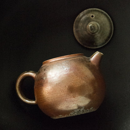 Wood-Fired Sunset Glow Teapot