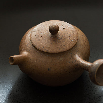 Wood-fired Hidden Sand Kyusu Teapot