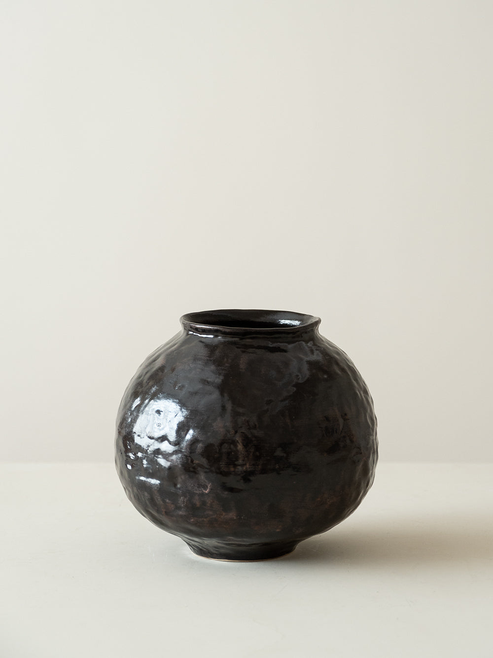 侘び寂びの日本の陶器瓶