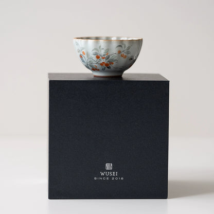 Tasse à thé en céramique bleu ciel Ru