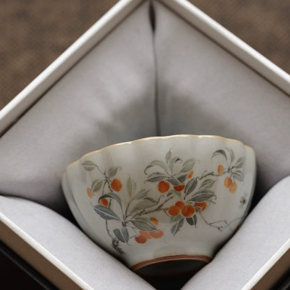 Tasse à thé en céramique bleu ciel Ru