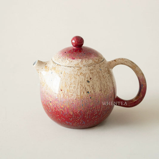 Théière Rouge Red Long Dan